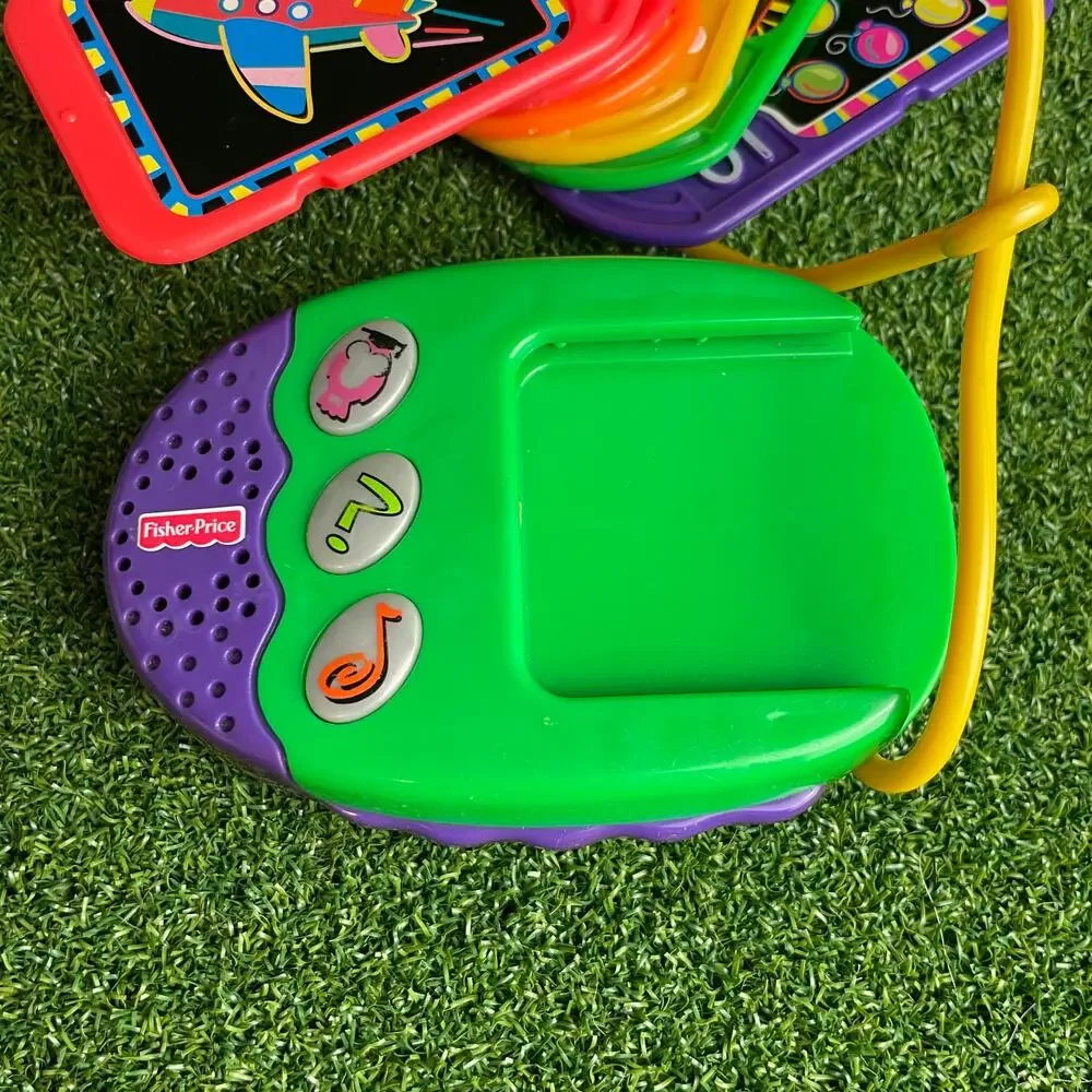 Vintage 2000 Mattel Fisher Price Learning Sensations Color Shape Flash Cards